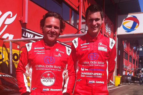 Mike Hezemans en Nick Catsburg